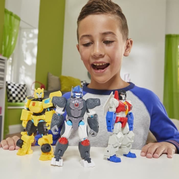 MixMashers Bumblebee, figurine personnalisable a mélanger et combiner avec accessoires, Transformers, Des 4 ans - Neuf