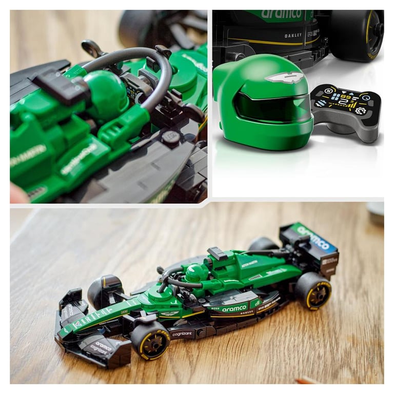 Aston Martin Aramco AMR24 LEGO Speed Champions - Set Voiture F1 77245 - Neuf