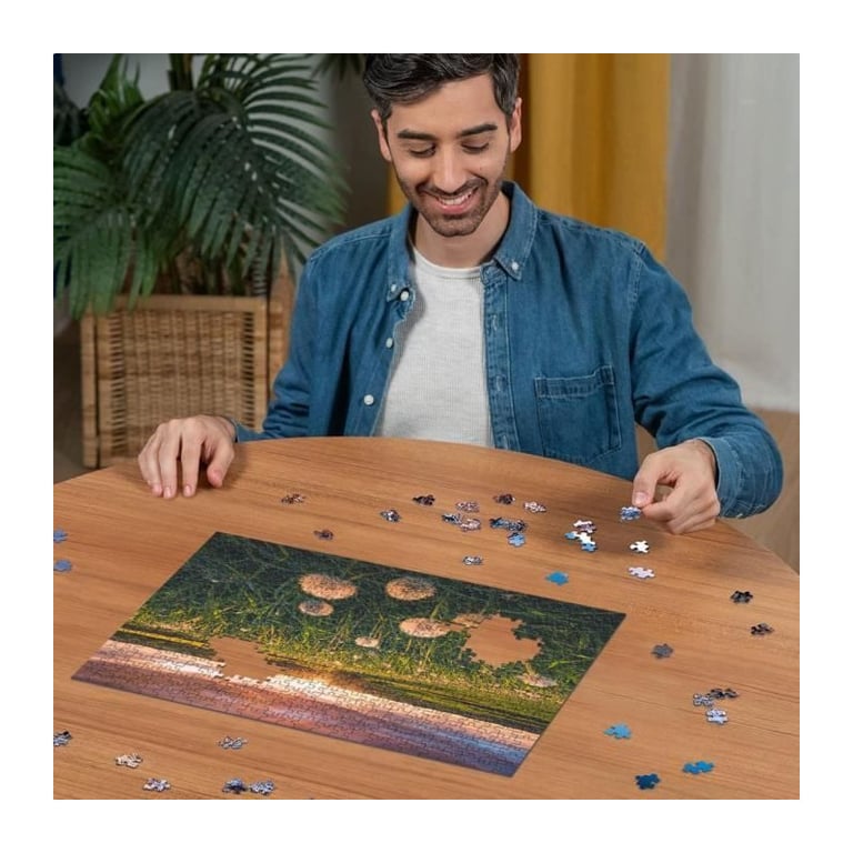 Puzzle 500 pièces : Pissenlits au crépuscule Ravensburger France - vue 5