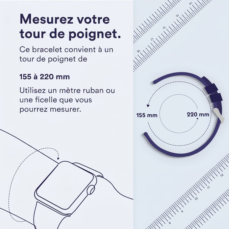 Bracelet Apple Watch 42mm Alpine - vue 6