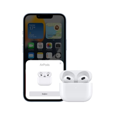 Apple AirPods (3a generazione) Cuffie senza fili Bluetooth per chiamate/musica Bianco