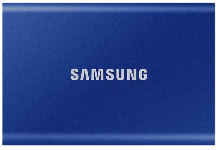 Samsung Portable SSD T7 2000 Go Bleu