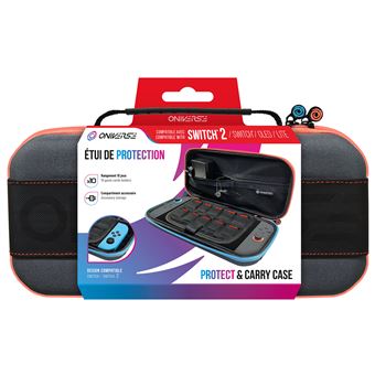 Estuche de protección et transport Oniverse Gris foncé pour Nintendo Switch™ 2 Nintendo Switch™ modèle OLED Nintendo Switch™ Lite Nintendo Switch™