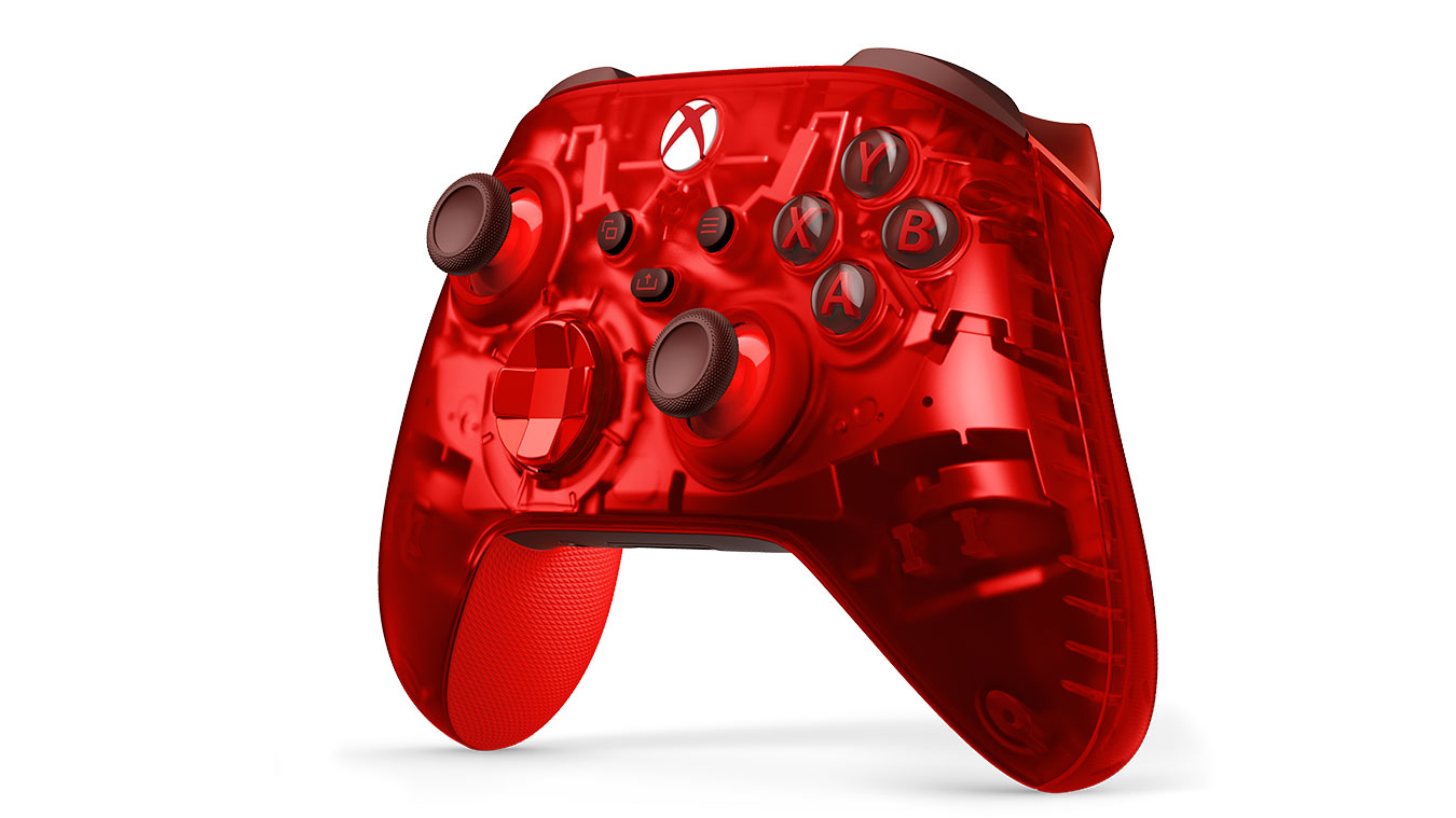Microsoft Xbox Wireless Controller – Pulse Cipher Special Edition Rouge Bluetooth Manette de jeu Analogique/Numérique Xbox Series S, Android, Xbox Series X, iOS, PC - Neuf