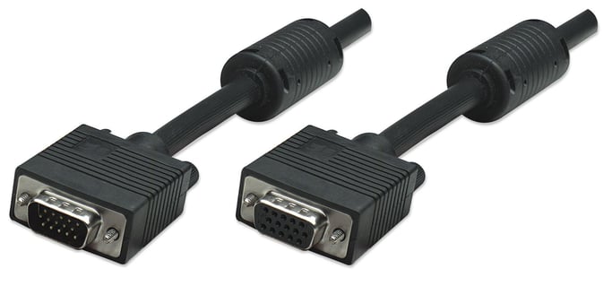 Manhattan 317764 cable VGA 1,8 m VGA (D-Sub) Negro