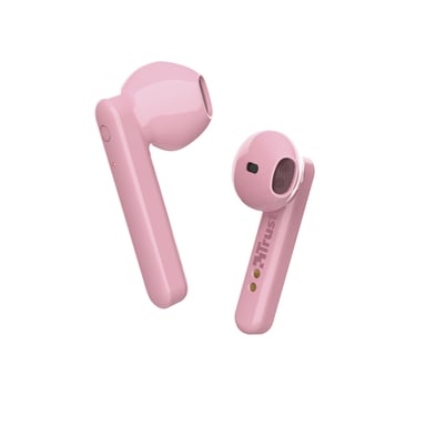 Trust Primo Casque True Wireless Stereo (TWS) Ecouteurs Appels/Musique Bluetooth Rose