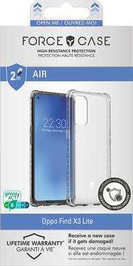 FORCE CASE FCAIRFINDX3LT coque de protection pour téléphones portables Transparent Oppo Find X3 Lite