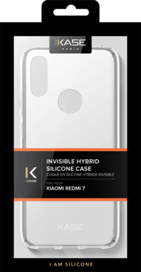 Coque hybride invisible pour Xiaomi Redmi 7, Transparent