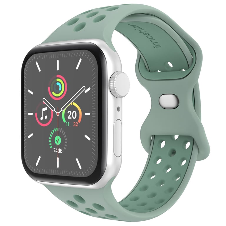 imoshion Bracelet sport? pour Apple Watch Series 1 á 10 / SE / Ultra 2 44454649 mm Taille / Sage Neuf - vue 4