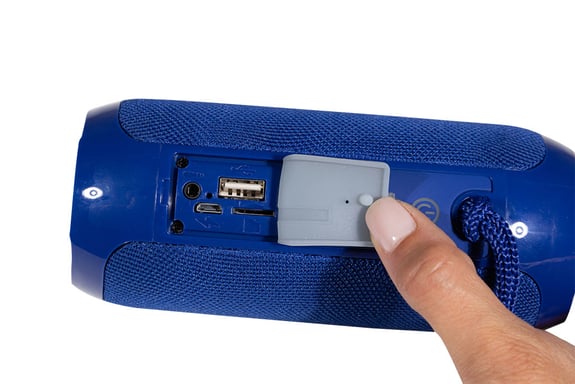 Altoparlante portatile blu XR 84 Plus con radio e Bluetooth Trevi XR Jump Speaker