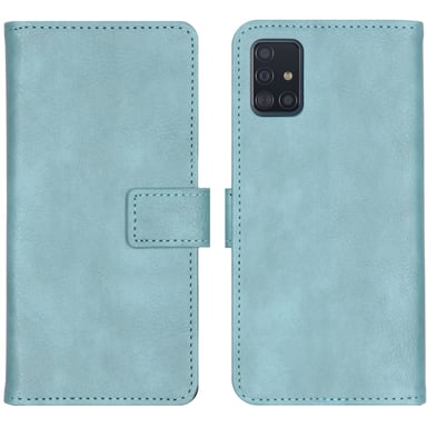 imoshion Étui de télephone portefeuille pour Samsung Galaxy A51 - Bleu clair