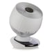 MEACO MeacoFan 1056, ventilador de aire, ideal para dormitorios y salas, ultra silencioso con oscilación 360°, motor de bajo consumo, 12 velocidades, control remoto, blanco