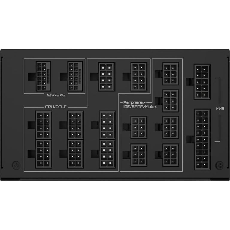 Bloc d'alimentation interne Gigabyte GP UD1600PM PG5 80 Plus Modulaire - vue 7