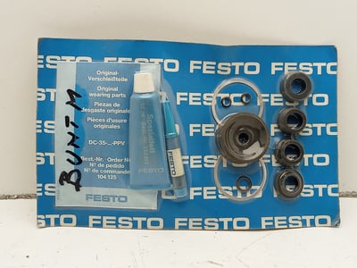 104 125 Festo Original Wearing Parts Kit