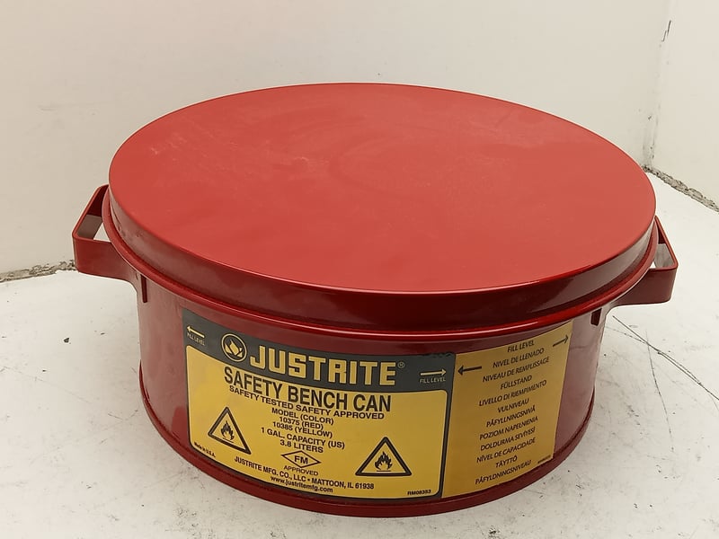 10375Z Justrite Bench can