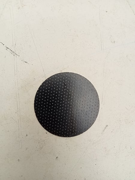 16.97061-4376 Manroland Goss Perforated plate