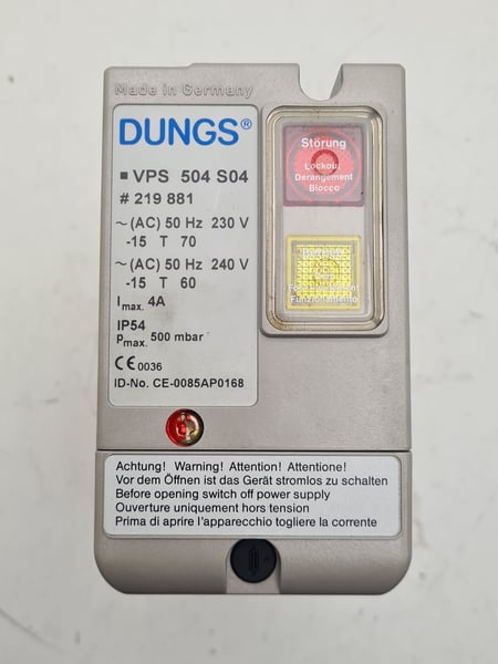 VPS 504 S04 Dungs Valve monitoring system