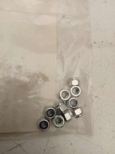 52-4042 Fuller Mechanical Parts Ltd. Nylon Insert Lock Nut 10 pieces