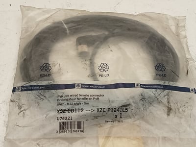C76321 Telemecanique PvR Pre-Wired Female Connector