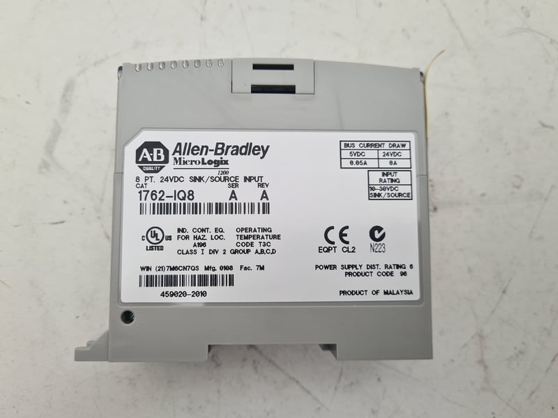 1762-IQ8 Allen-Bradley MicroLogix 1200 Digital Input Module