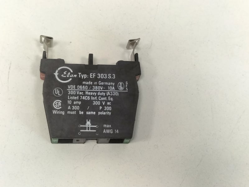 EF 303 S.3 Elan Industrial Contactor Relay