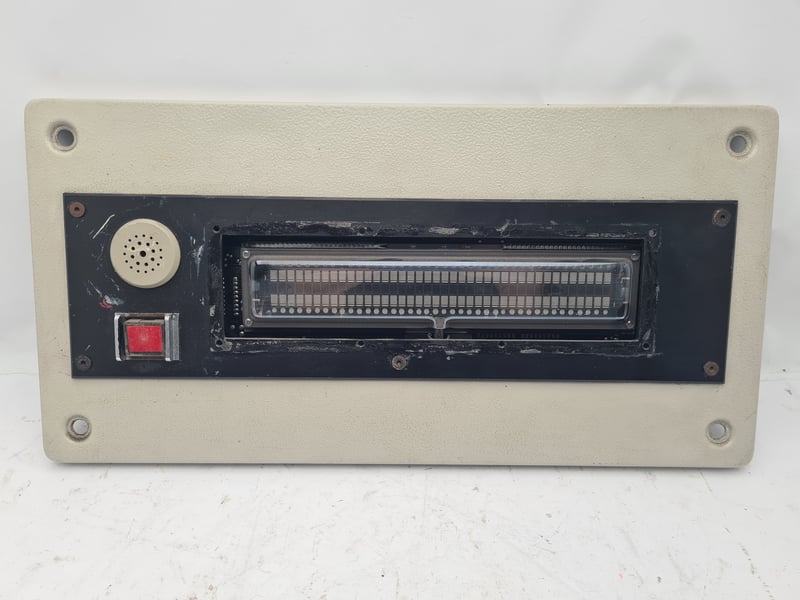 DE/280A DECO Digital vacuum display with frame
