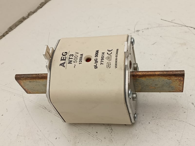779514 Aeg Aeg NT3 gL/gG 500A Power Fuse
