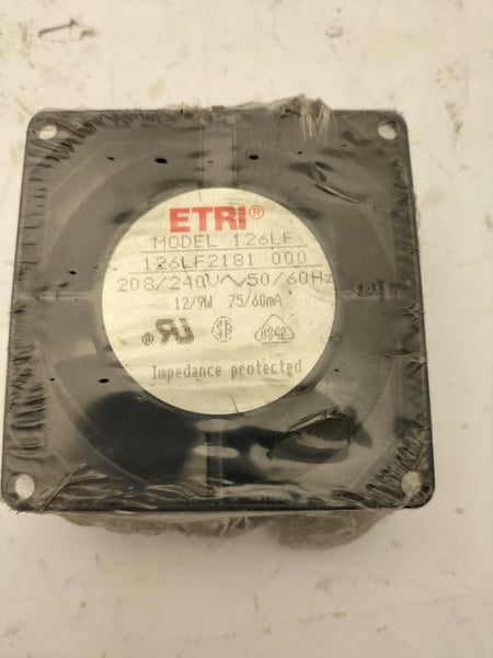 126LF2181 Etri High temperature resistant fan