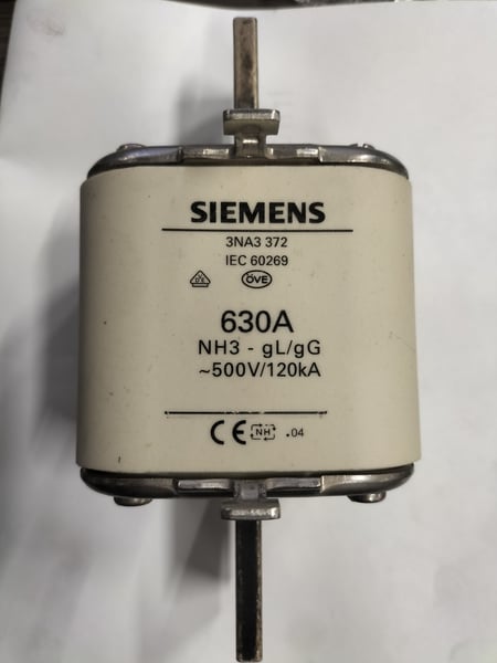 3NA3 372 Siemens Semiconductor Fuse Link 630 A