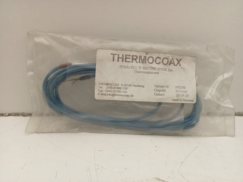 2FKAc10.L TI 100 D50 2FK35 2m Thermocoax Thermoelement