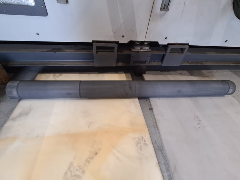 30.46060-0102 manroland Paster roller D=140x1800 for Colorman, Regioman, Geoman