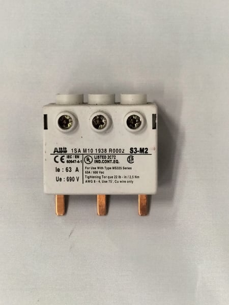 1SAM101938R0002 ABB Power infeed block
