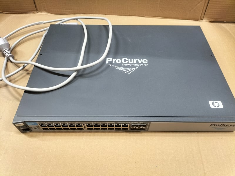 J9279A Hewlett Packard HP 24-Ports Rack-Mountable Ethernet Switch