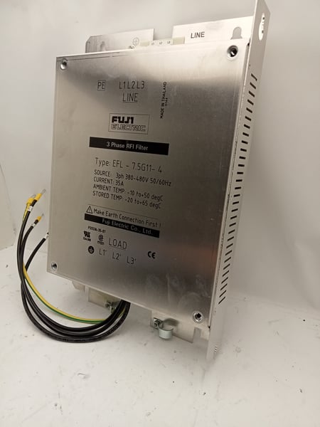 EFL-7.5G11-4 Fuji Electric 3 phase RFI filter