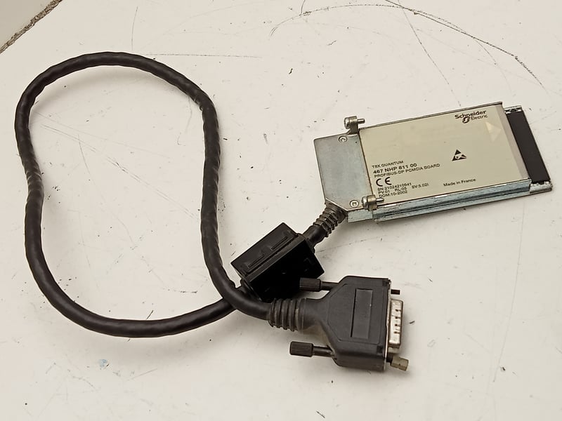467 NHP 811 00 Schneider Electric TSX Quantum Profibus-DP PCMCIA Board
