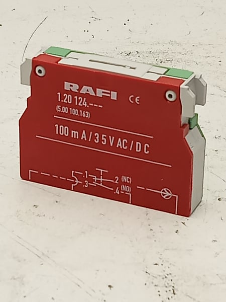 1.20 124... (alternate code: 5.00 100.163) RAFI RAFI Low-Current Switch Contact Module