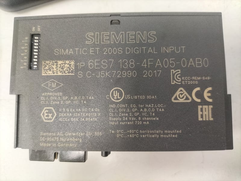 6ES7 138-4FA05-0AB0 Siemens Simatic Et 200S Digital Input