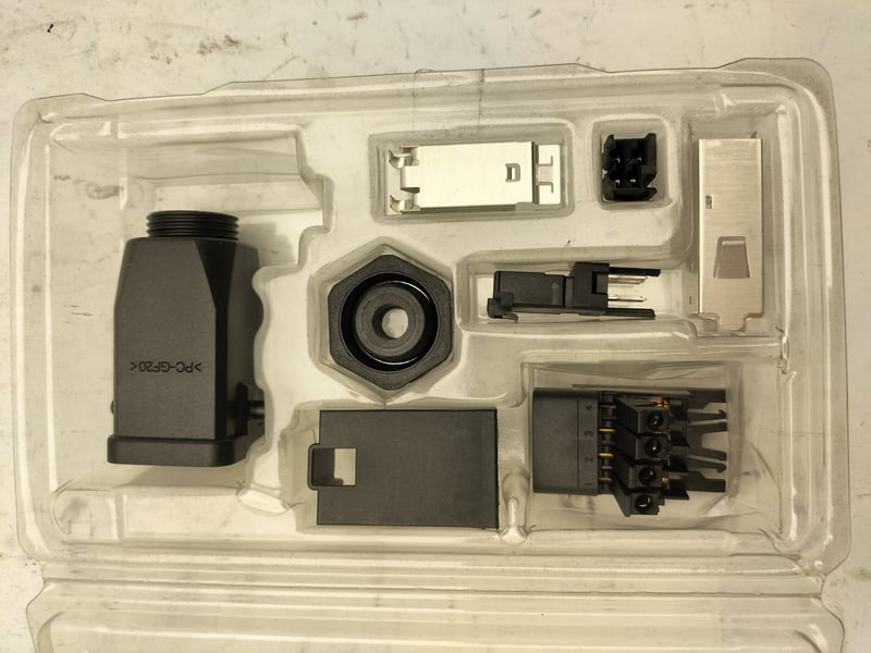HAN 3A RJ45 Harting Hybrid plug AC