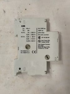 LR 15 332 M Abb Auxiliary Switch Block