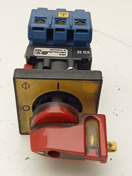 KG 32A T203/GBA011 Kraus & Naimer 3P Pole Panel Mount Isolator Switch