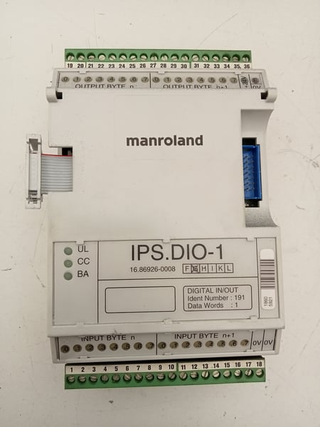 IPS.DIO-1 manroland Digital Input Module