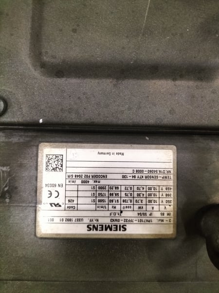 1PH7101-7FF32-0WK3 Siemens 3-Phase Motor