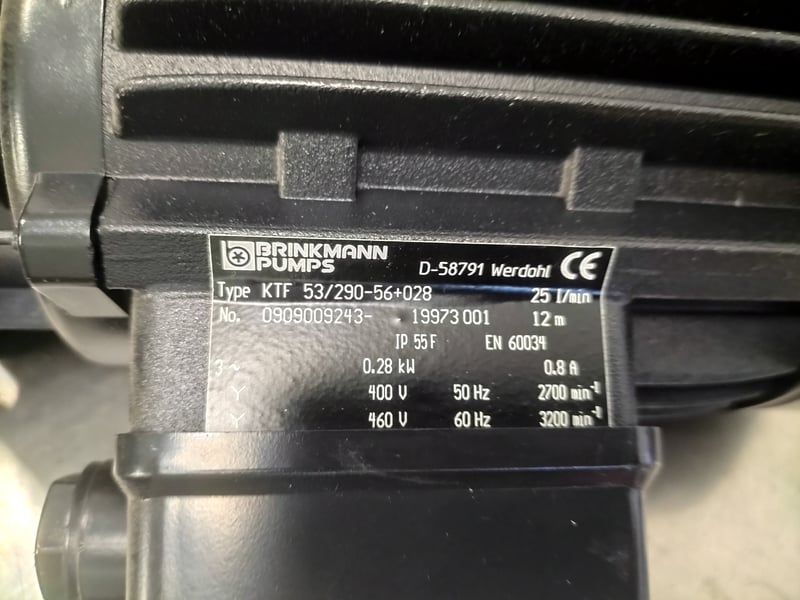 KTF 53/290-56+028 Brinkmann Pumps Pump