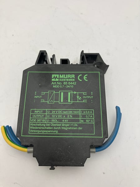 85 6442 Murr Elektronik voltage regulator for KBA Commander