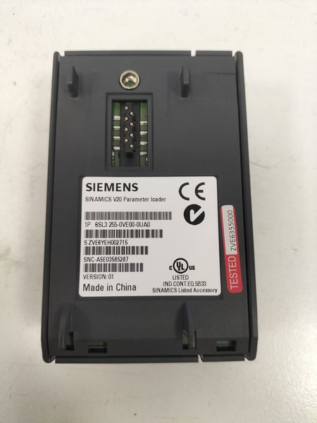 6SL3 255-0VE00-0UA0 Siemens Sinamics V20 Parameter Loader