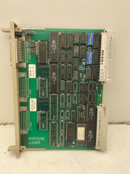 PCS 810 Systeme Lauer Board