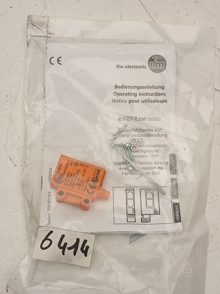 OJ5148 Ifm Electronic Photoelectric Proximity Sensor