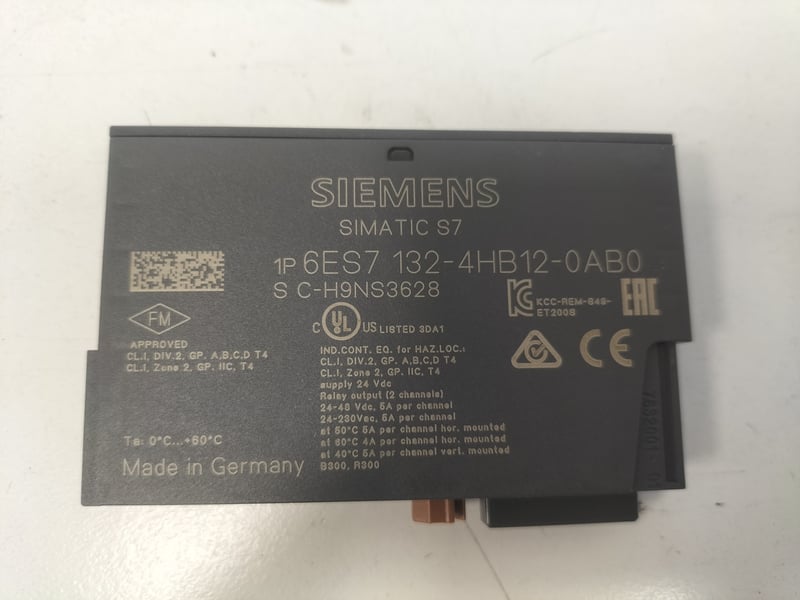 6ES7 132-4HB12-0AB0 Siemens Simatic S7 Relay Output Module