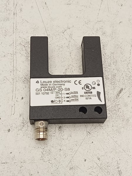 GS 04M/P-550-S8 Leuze Electronic Photoelectric Sensor