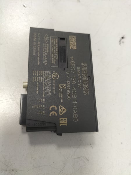 6ES7 138-4CB11-0AB0 Siemens Simatic S7 input module
